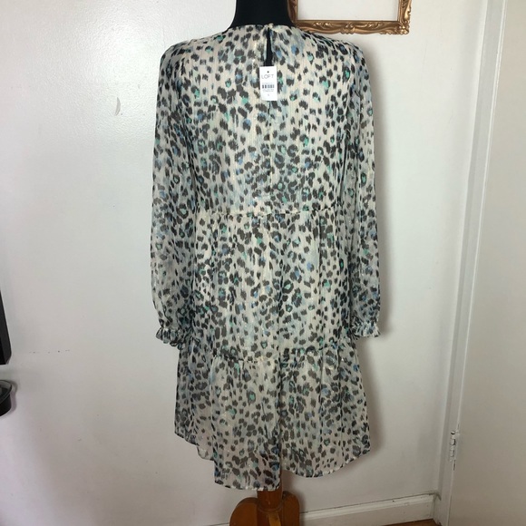 LOFT Dress New Size Small Animal Print - Picture 5 of 9